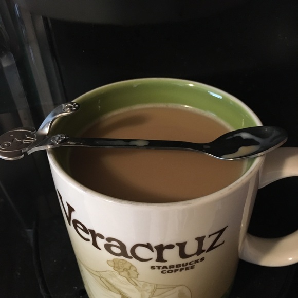 Dog coffee OR dessert spoon Silver Stainless - Picture 4 of 7